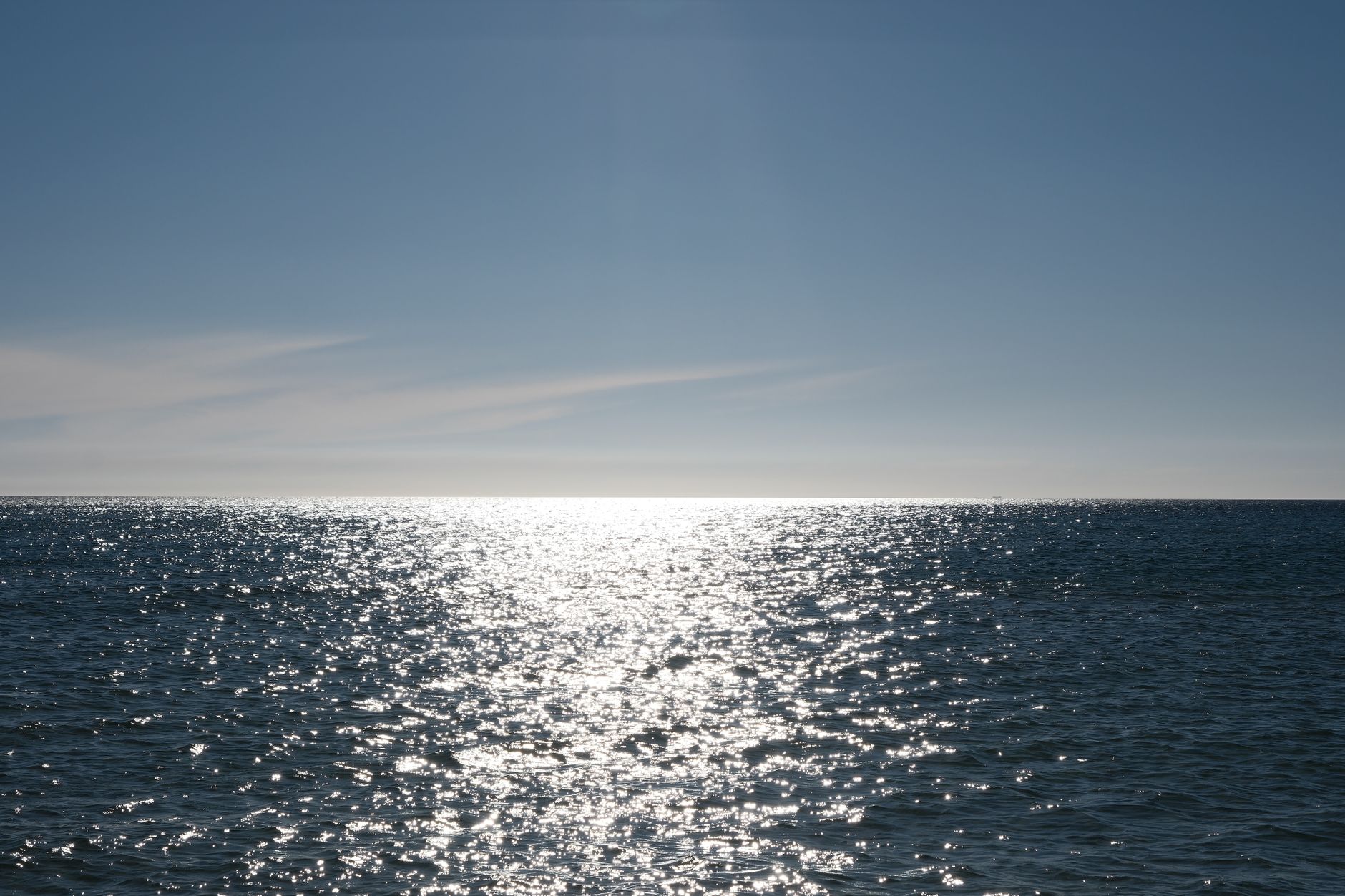 Sun glistening on the turquoise Gulf of Mexico